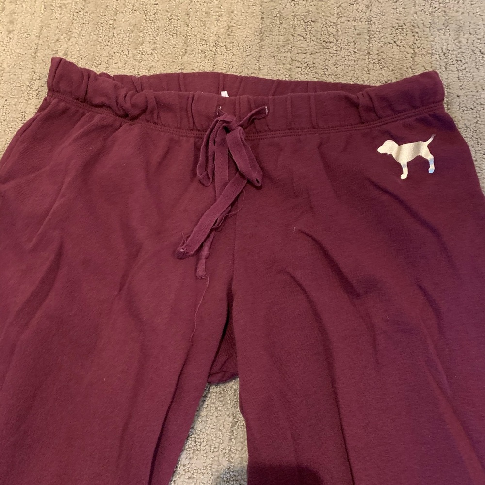 PINK maroon sweats